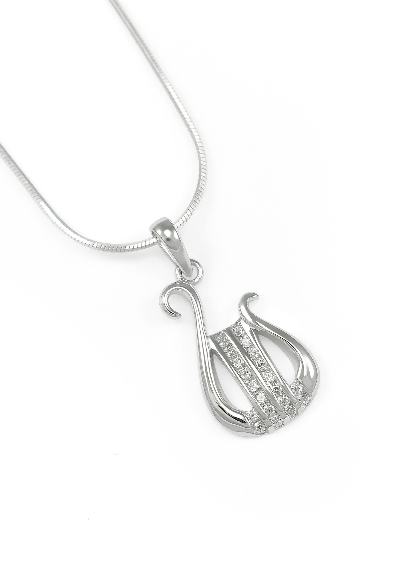 Alpha Chi Omega Lyre Pendant for Necklace