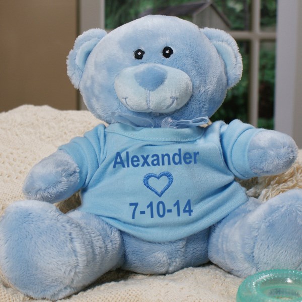 baby blue teddy