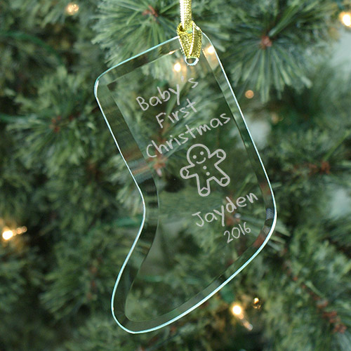 baby's 1st christmas tree decoration