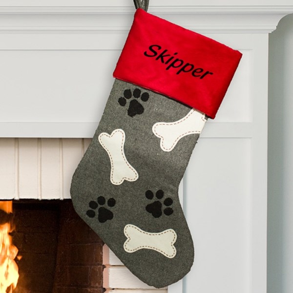 personalized dog christmas stockings