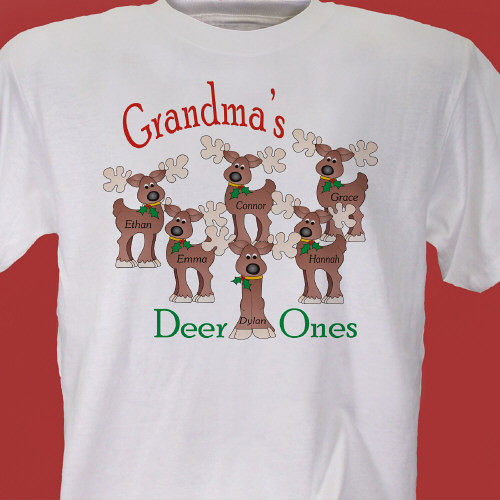 personalized t shirts grandma