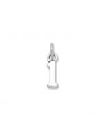 Sterling Silver Number 1 Charm