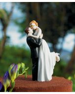 True Romance Bride and Groom Wedding Cake Topper
