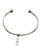 Alpha Delta Pi Bead Cuff Bracelet