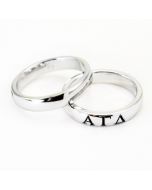 Alpha Gamma Delta Sterling Silver Ring