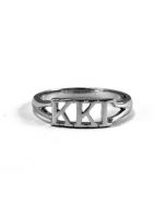 Sterling Silver Kappa Kappa Gamma Ring