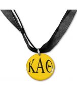 Kappa Alpha Theta Ribbon Necklace