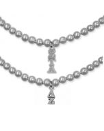 Sorority Charm Pearl Necklace