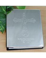 Engraved Christian Cross Photo Album