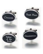Wedding Party Personalized Cuff Links