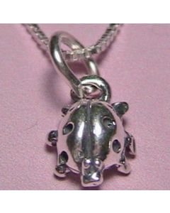 Ladybug Sterling Silver Necklace