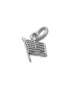 Flag Sterling Silver Charm