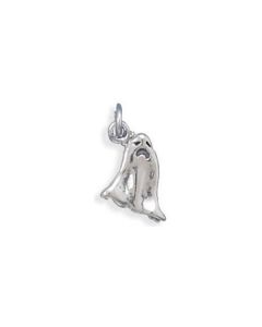 Halloween Ghost Sterling Silver Charm