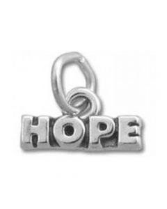 Hope Sterling Silver Charm