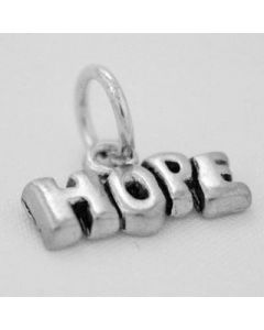 Silver Hope Charm