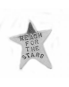 Silver Reach for the Stars Pendant