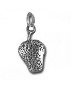 Sterling Silver Strawberry Charm