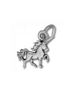 Small Sterling Silver Unicorn Charm