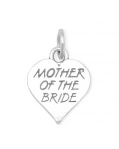Sterling Silver Wedding Mother of the Bride Charm