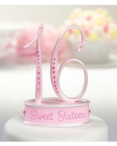 Sweet 16 Birthday Cake Topper