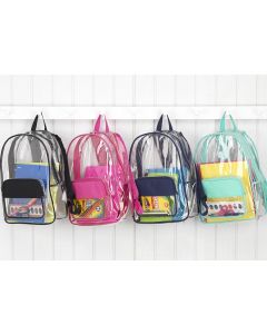 Personalized Clear Backpack