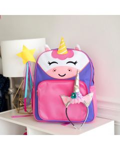 Personalized Preschool Little Girls Unicorn Backpack