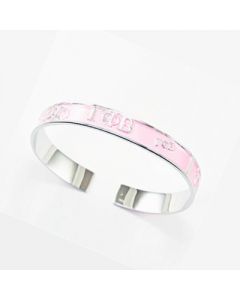 Gamma Phi Beta Pink Bangle Bracelet