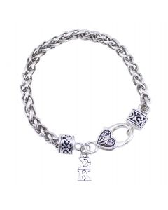 Sigma Kappa Heart Bracelet