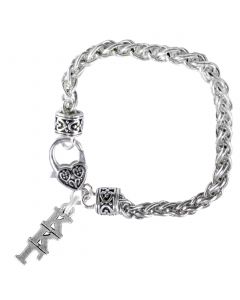 Kappa Kappa Gamma Heart Bracelet