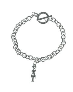 Sigma Delta Tau Toggle Bracelet