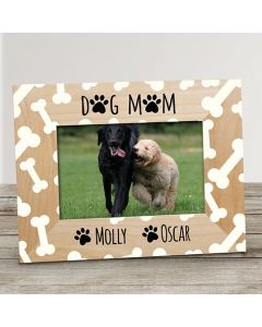 Personalized Dog Mom Picture Frame