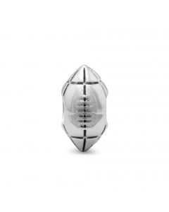 Sterling Silver Football Euro Bead