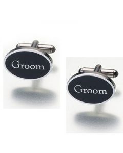 Personalized Groom Cufflinks