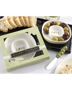 Love Olive Tray and Spreader 