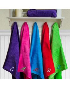 Embroidered Personalized Beach Towel