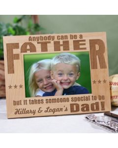 Special Dad Picture Frame Personalized with Kids Names