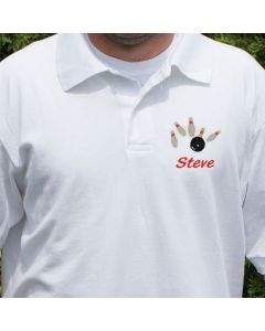 Personalized Bowling Polo Shirt