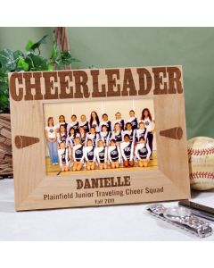 Cheerleading Personalized Picture Frame