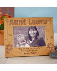 Personalized Aunt Picture Frame