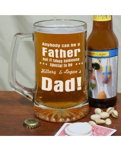 Special Dad Beer Mug Personalized with Kids Names
