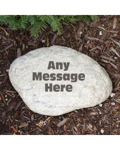 Personalized Garden Stone with Any Name or Message