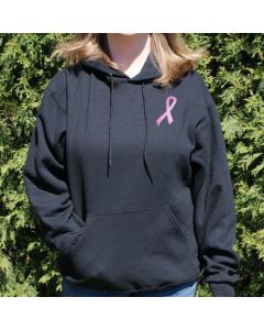 Pink Ribbon Breast Cancer Awareness Hoodie Sweatshirt