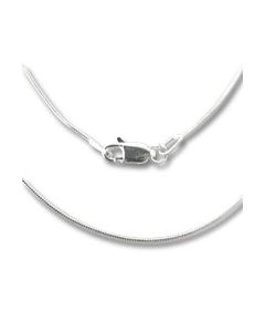 Sterling Silver Snake Necklace Chain - Choose your Length